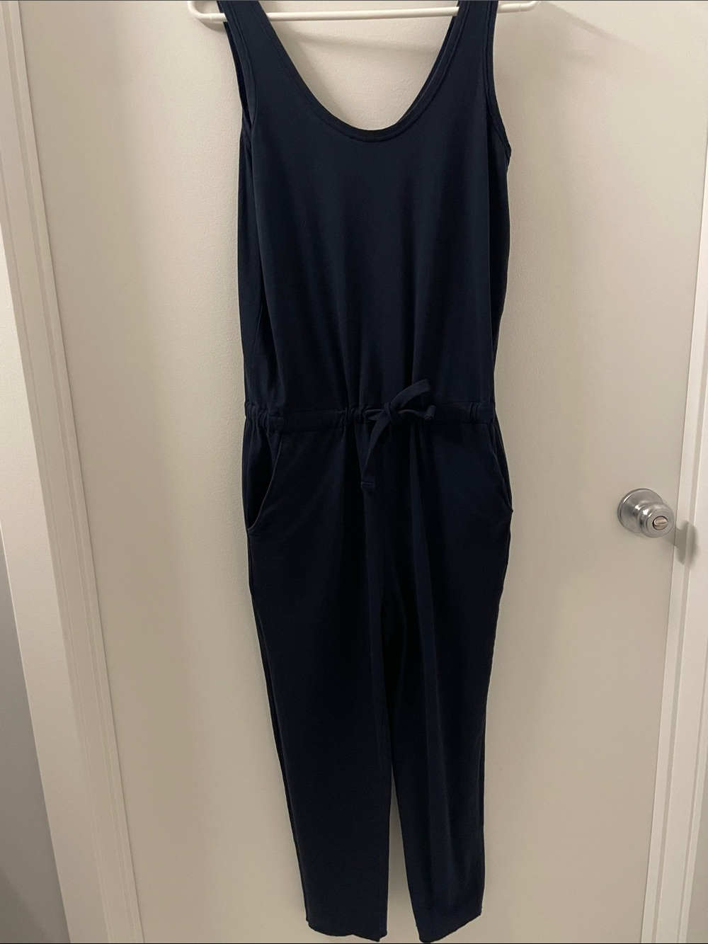 Frank & Eileen British Royal Navy Sleeveless Drawstring Jumpsuit. Never worn.